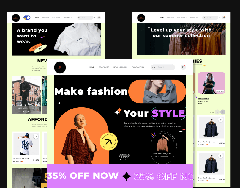 E-Commerce Platform for Fashion Hub